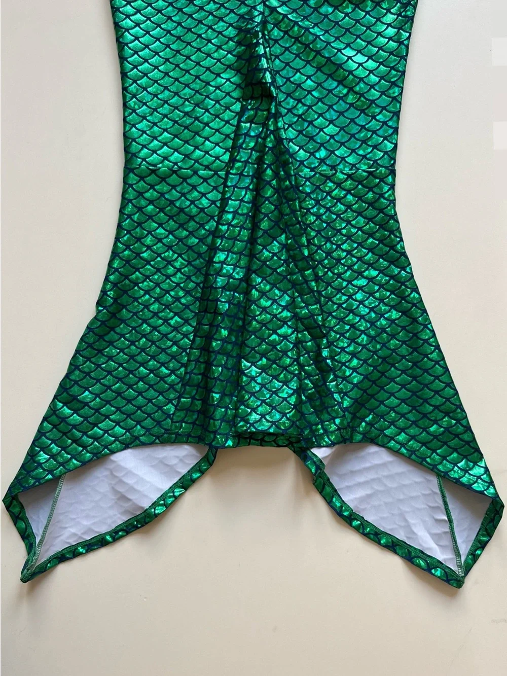 Shade Critters Girl’s Green Metallic Mermaid Tail Skirt - YLG (10-12)